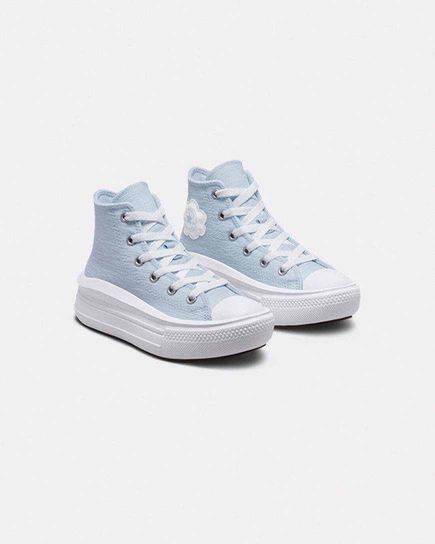 Topanky Na Platforme Converse Chuck Taylor All Star Move Cloud Patch Vysoke Dievcenske Modre | SK CBHXL5